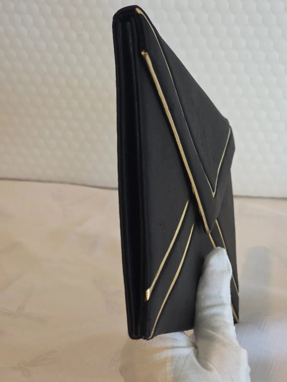 Yves Saint Laurent Satin Envelope Clutch - Picture 5 of 13